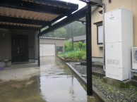 折板カーポート　ＴＯＥＸ　特殊　永平寺町