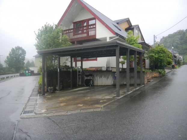 2台用折板カーポート　ＴＯＥＸ　永平寺町