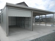 車庫とカーポート　３台用　ＴＯＥＸ　福井市