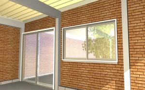 ご自宅の外壁と新規車庫の外壁を合わせる（案）