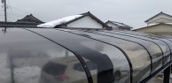 大雪によるカーポート屋根修繕工事
