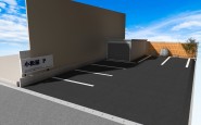 アスファルト舗装駐車場拡張工事