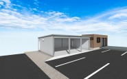 3台用のガレージ