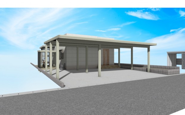 自転車置き場カーポート