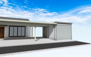 玄関前リフォーム工事